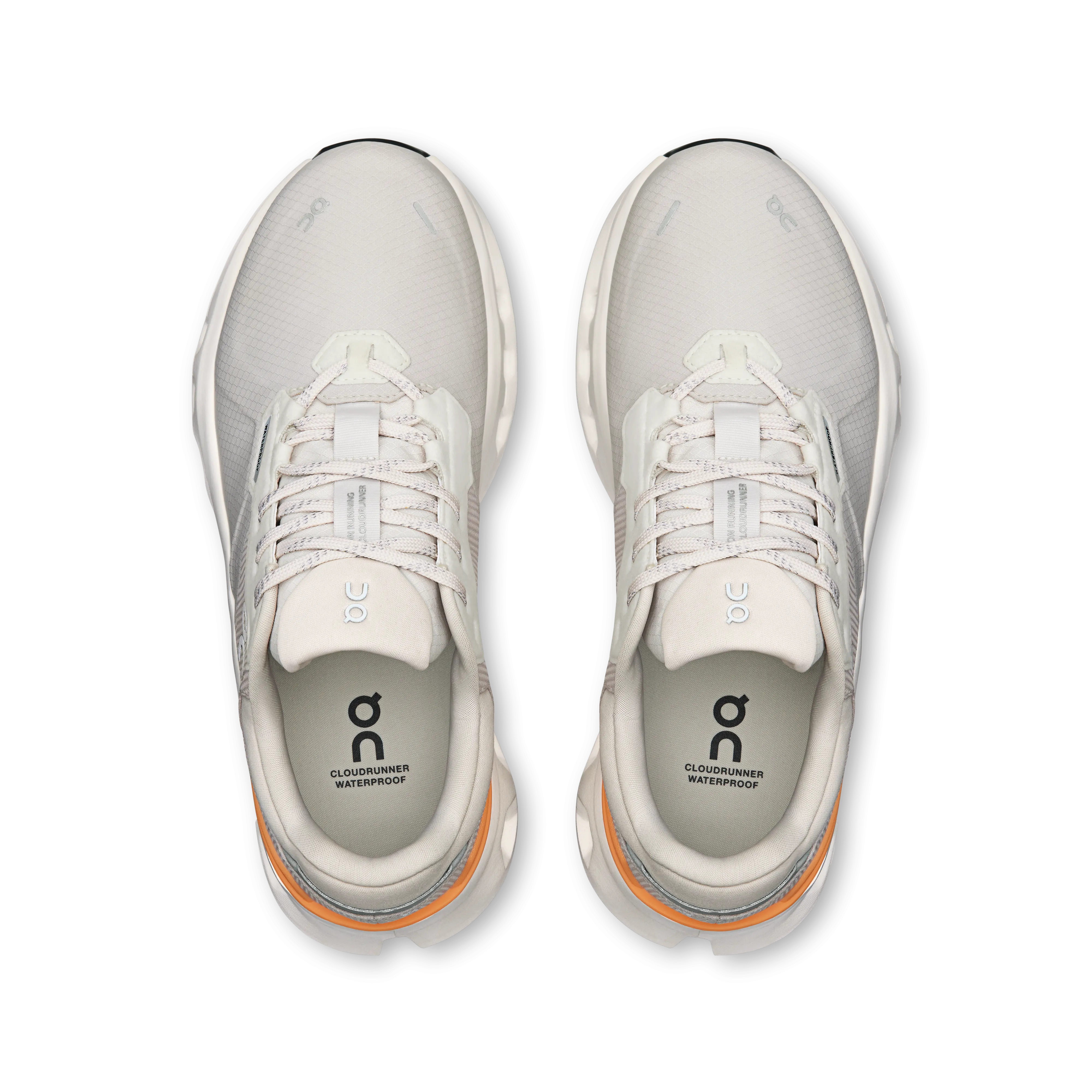 shoe inserts Odor Control Technology Women's Cloudrunner 2 Waterproof Running Shoes Wolf / Tangerine