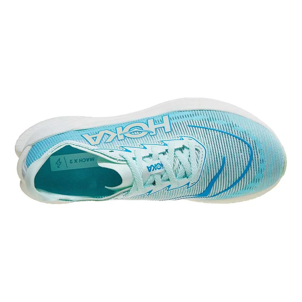 lightweight design shoes Women's Mach X2 Running Shoe - Snow Melt/Blue Spark - Regular (B)