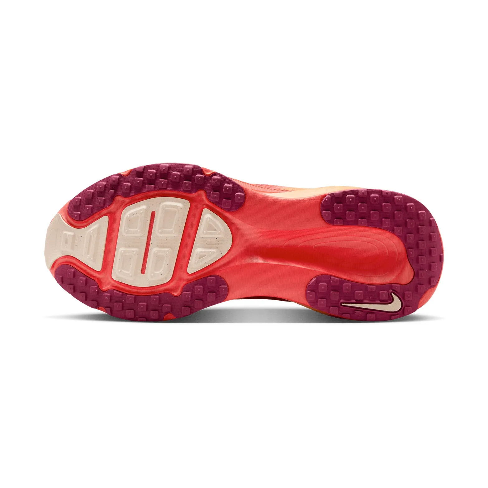 Non Restrictive Toebox Tension Adaptive Lacing Women's Vomero 18 SE Running Shoes  Ember Glow / Sweet Beet / Marrakesh / Washed Coral