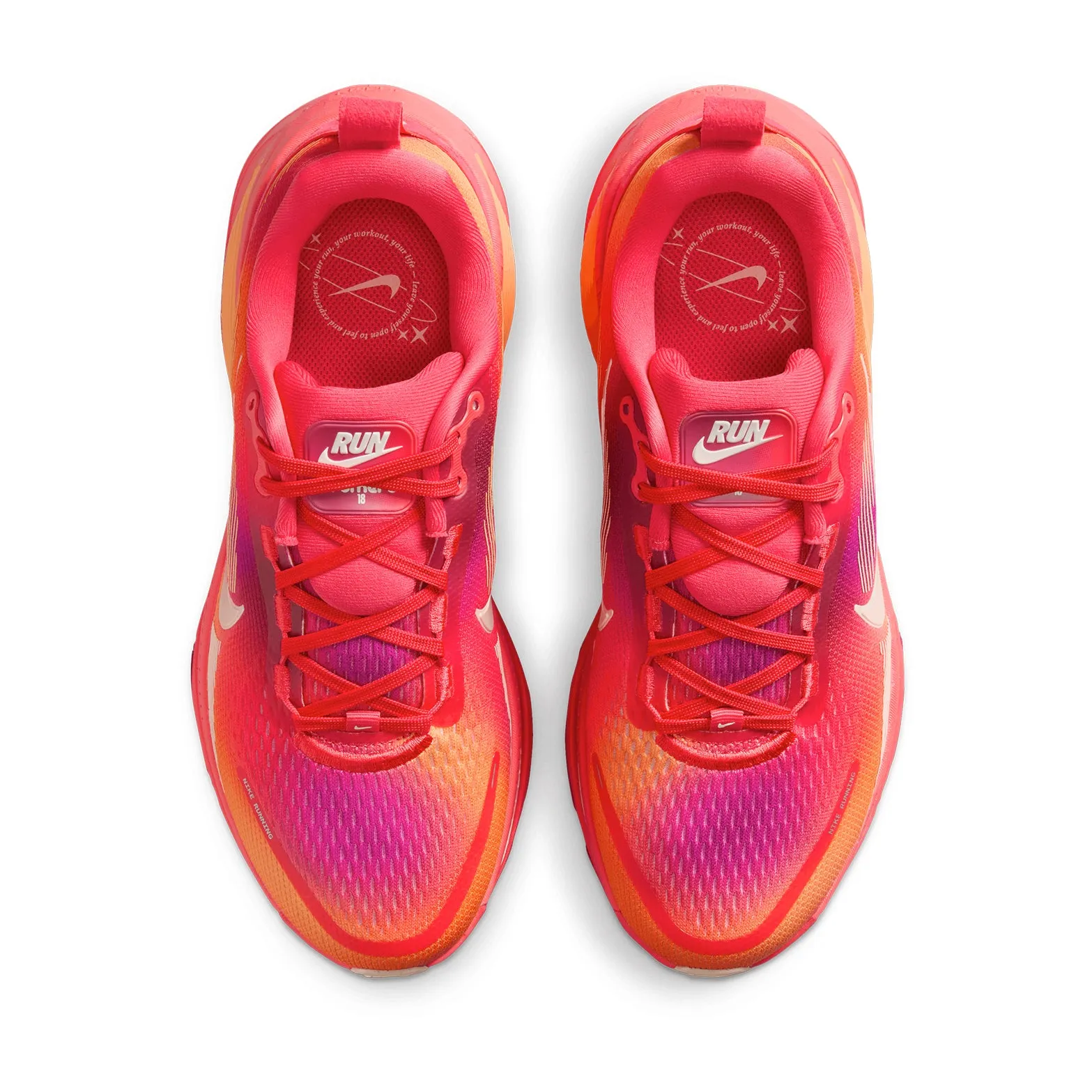 Anti Twist Stability Plate Strappy Design Women's Vomero 18 SE Running Shoes  Ember Glow / Sweet Beet / Marrakesh / Washed Coral