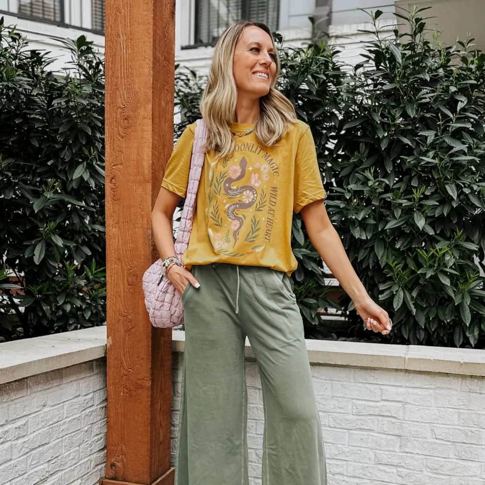 Moonlit Magic Tee Durable Color Retention