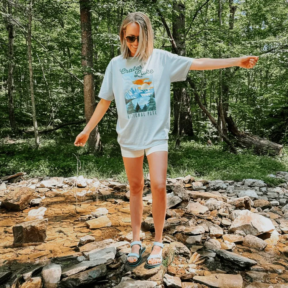 Crater Lake National Park Tee Comfy Layer