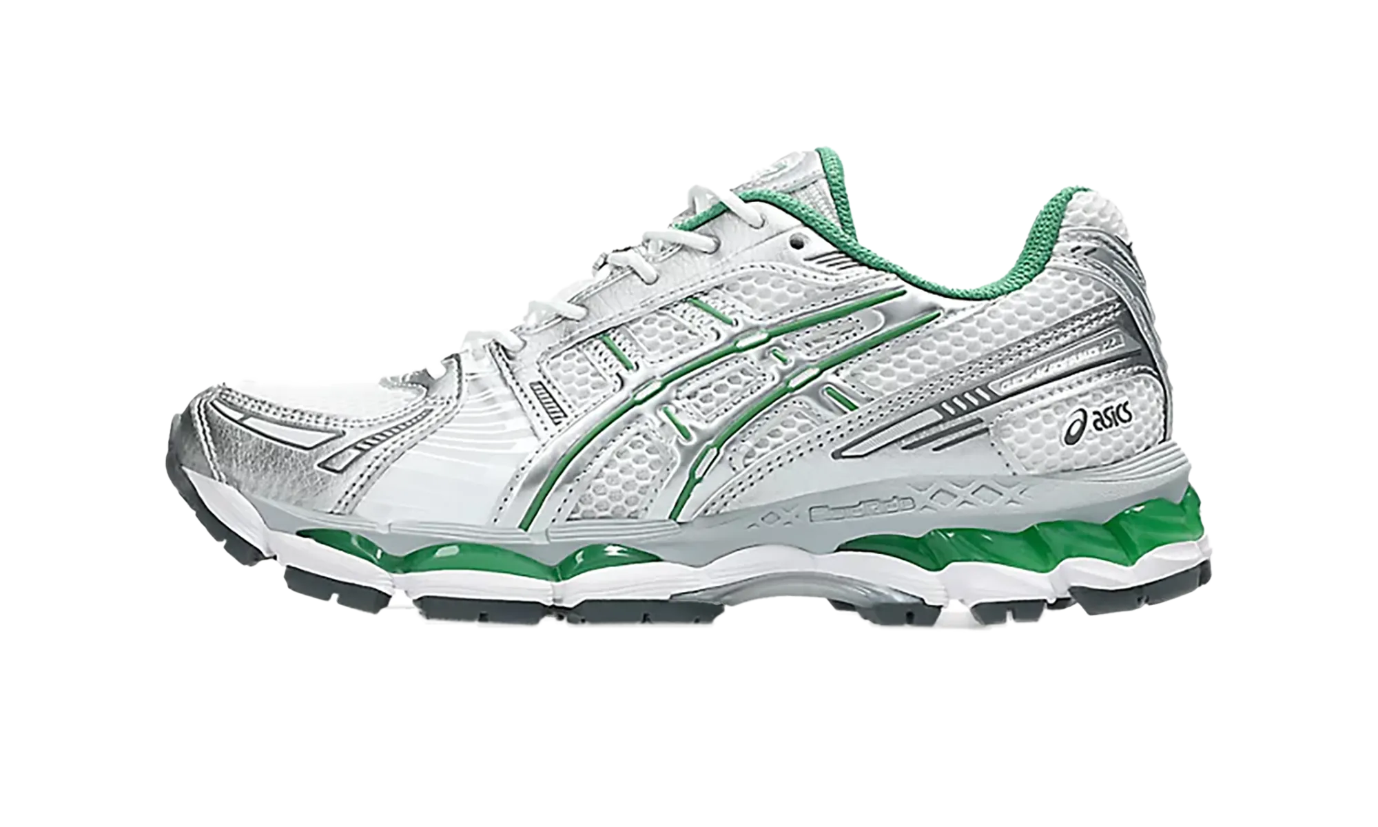 GEL-Kayano 12.1 "Silver Green" outfit pairing French Ease