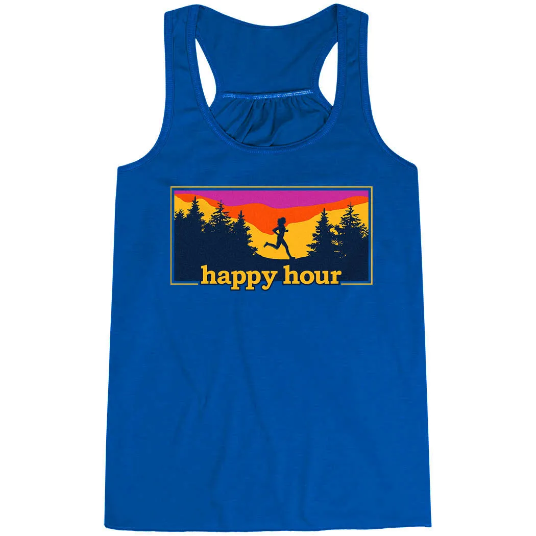 Flowy Racerback Tank Top - Happy Hour individual users Loss - reduced