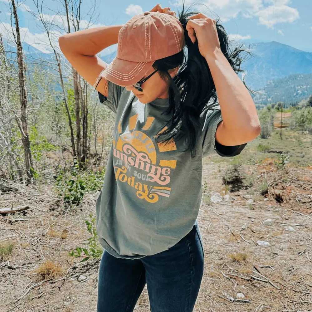 Sunshine In My Soul Tee Active Outfit Style Sport Performance Design