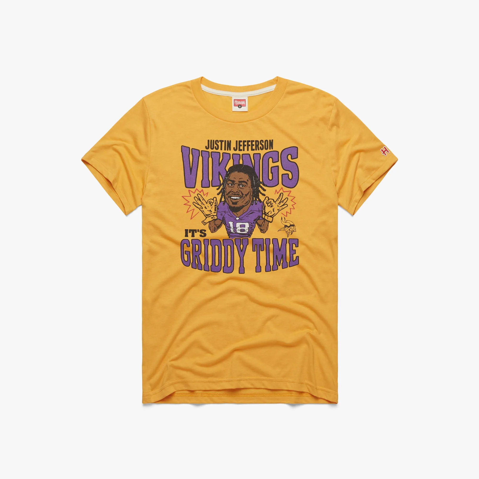 School Uniform SoftenedTexturedWeave Minnesota Vikings Justin Jefferson