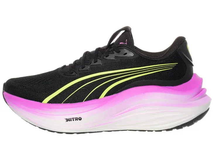 PUMA | MagMax Nitro | Women's | Puma Black/Yellow Alert Stretch Zones