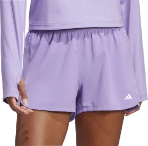 Flexibility Built-In adidas Hyperglam Pacer Womens Training Shorts - Purple