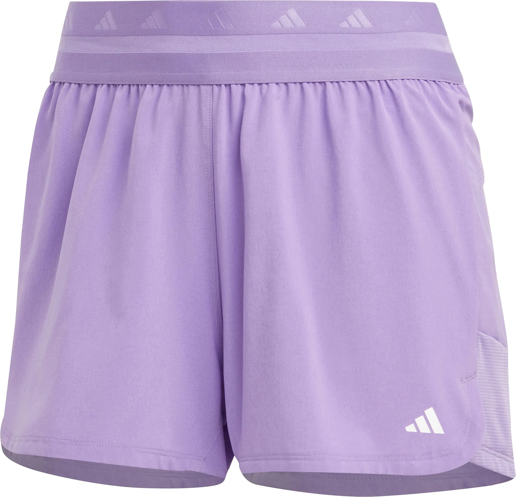 adidas Hyperglam Pacer Womens Training Shorts - Purple Chill Style