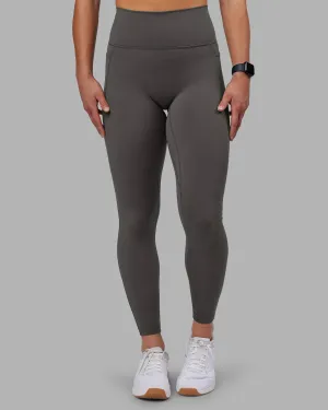 Fusion Ultra High-Rise Full Length Legging Pockets - Dark Storm Urban Mood