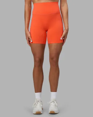Minimalist Style Loose Fit Elixir Ultra High-Rise 6" Short - Ultra Orange