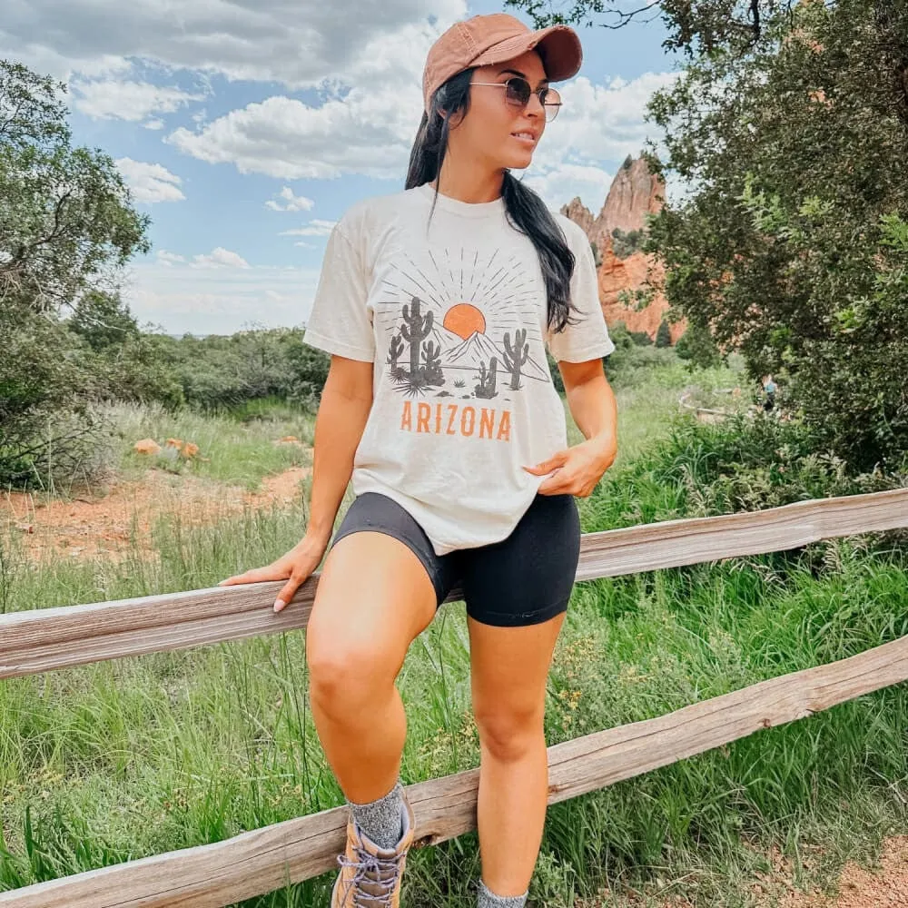 Outdoor Sports Soft Base Arizona Sunset Tee