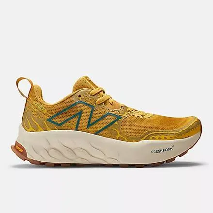 New Balance Fresh Foam X Hierro v8 (Women's) - Ginger Lemon with Calcium and Terrarium Contoured Footbed Geometry Thermal Regulating Liner