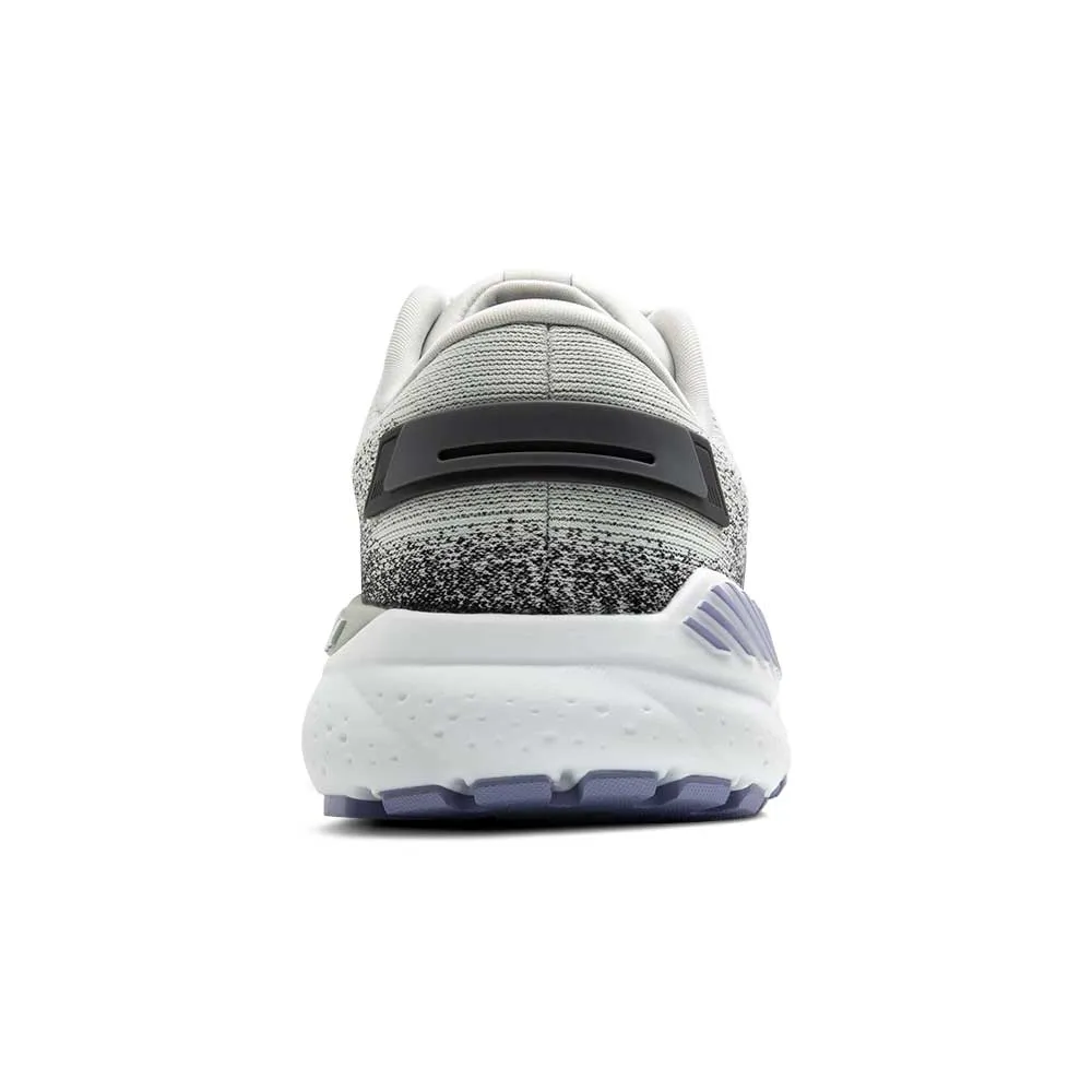 Women's Ariel GTS 24 Running Shoe - Mercury/Ebony/Sweet Lavender - Wide (D) Mobility shock - absorption technology