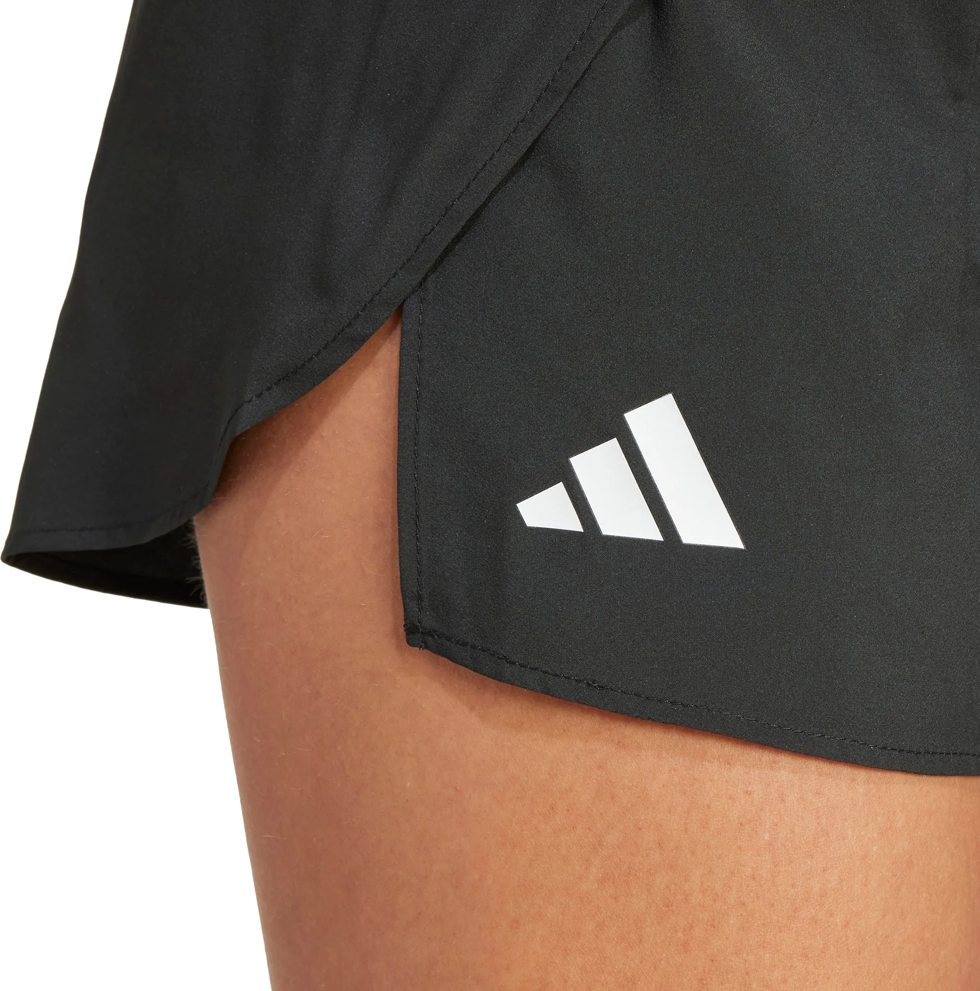 Casual Wear adidas Adizero Essentials Womens Split Running Shorts - Black