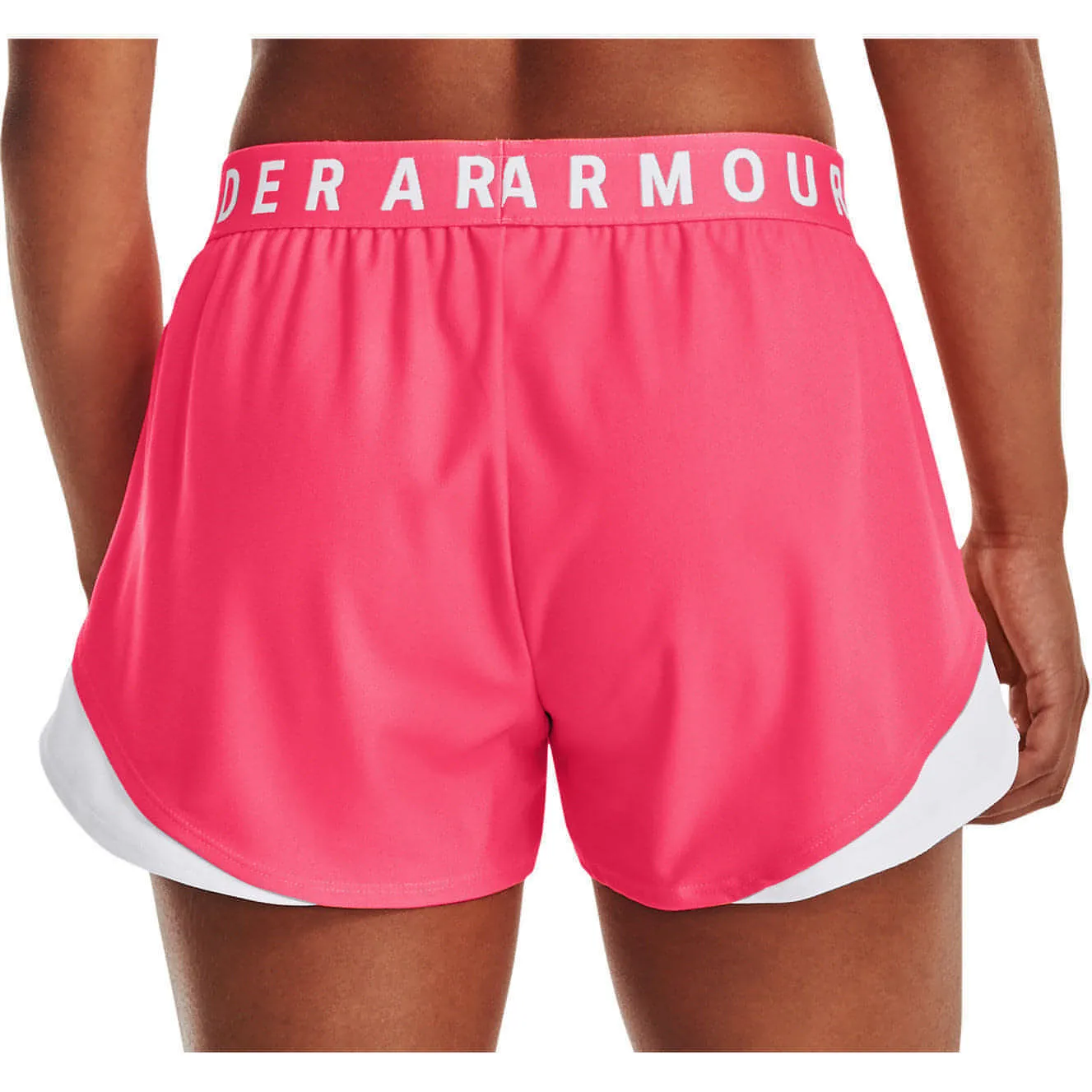 Summer Essential Pocket Reinforcement Under Armour Play Up 3.0 Womens Running Shorts - Pink