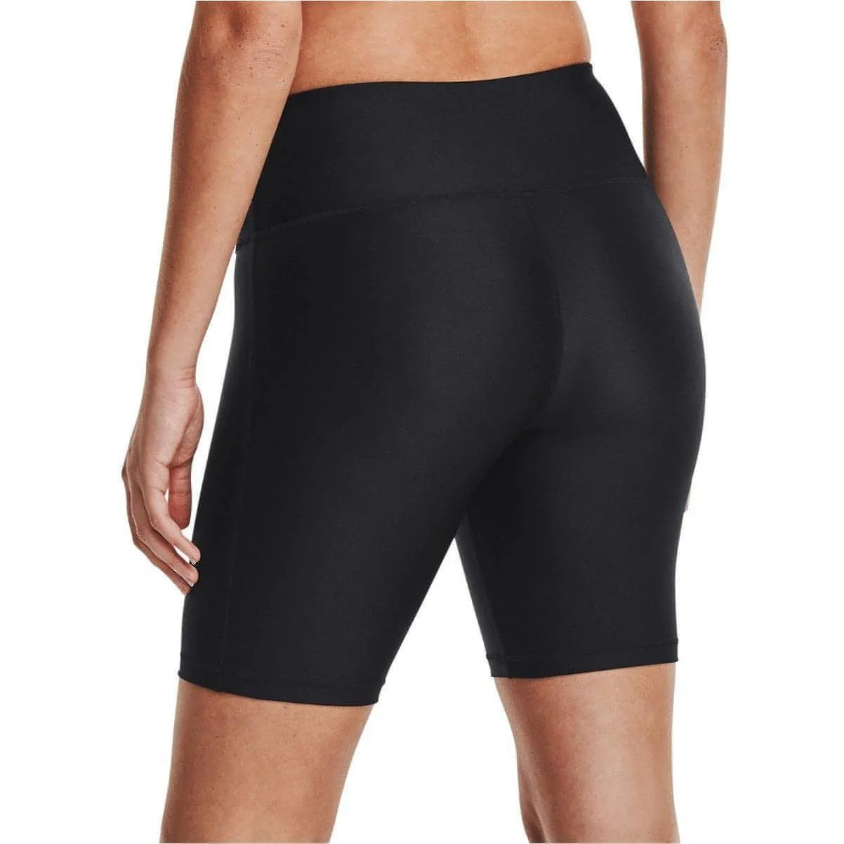 Relaxed Fit Under Armour HeatGear Armour Womens Short Running Tights - Black