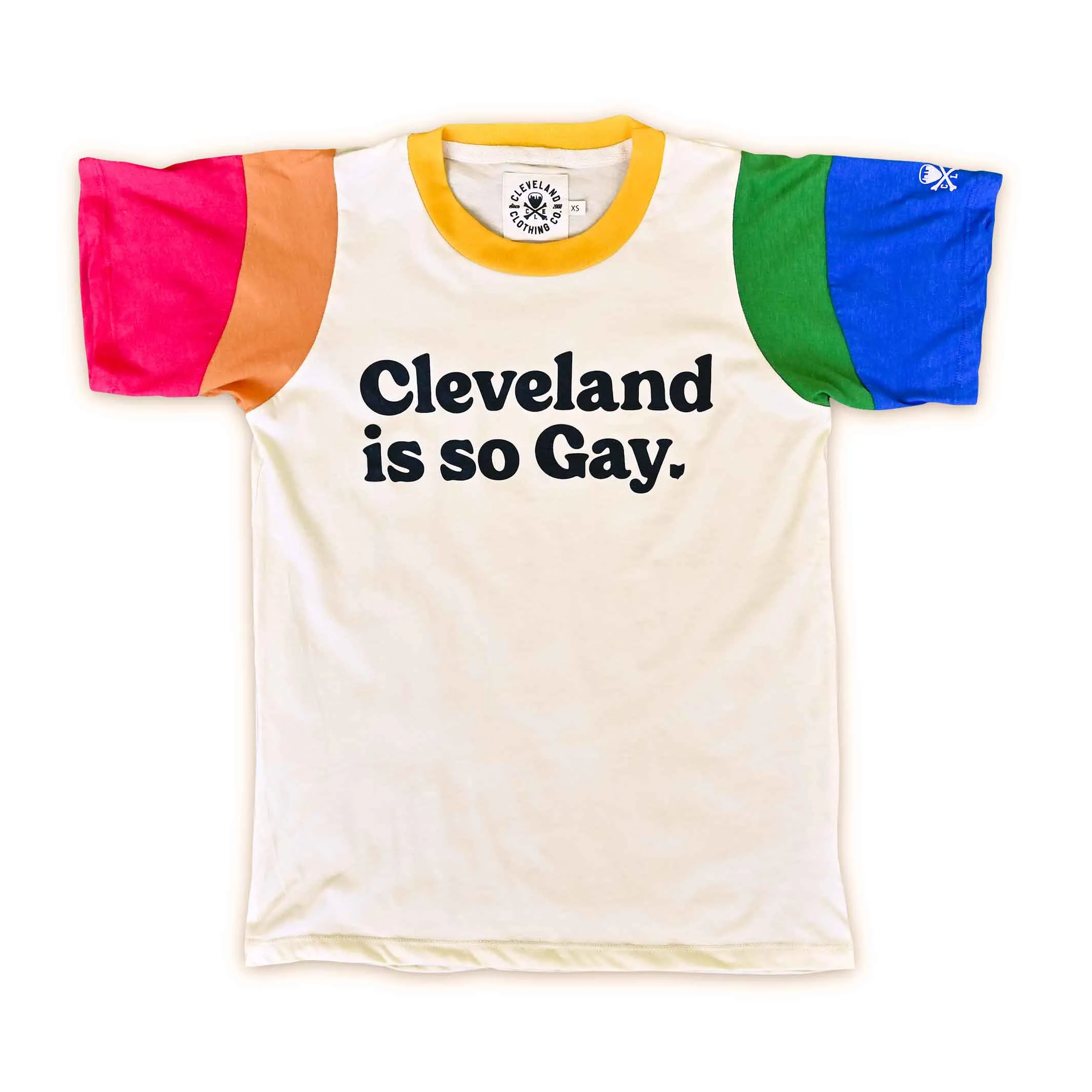 Cleveland Is So Gay - Mens/Unisex Crew T-Shirt baby shower