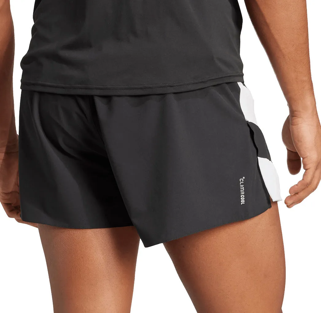 Sleek Look adidas Adizero Archive Gel 3 Inch Mens Running Shorts - Black