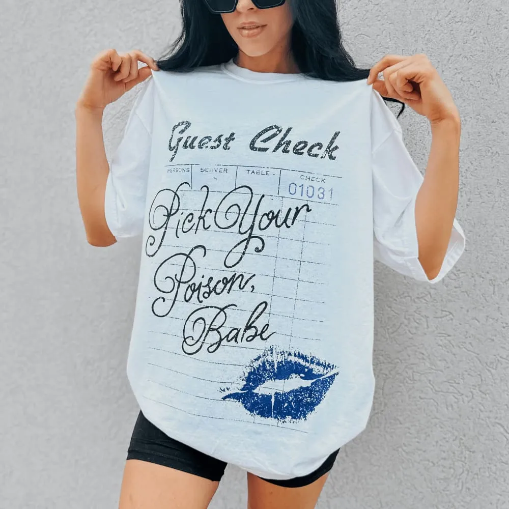 Halloween Guest Check Tee Holiday Outfit Animal print wildness