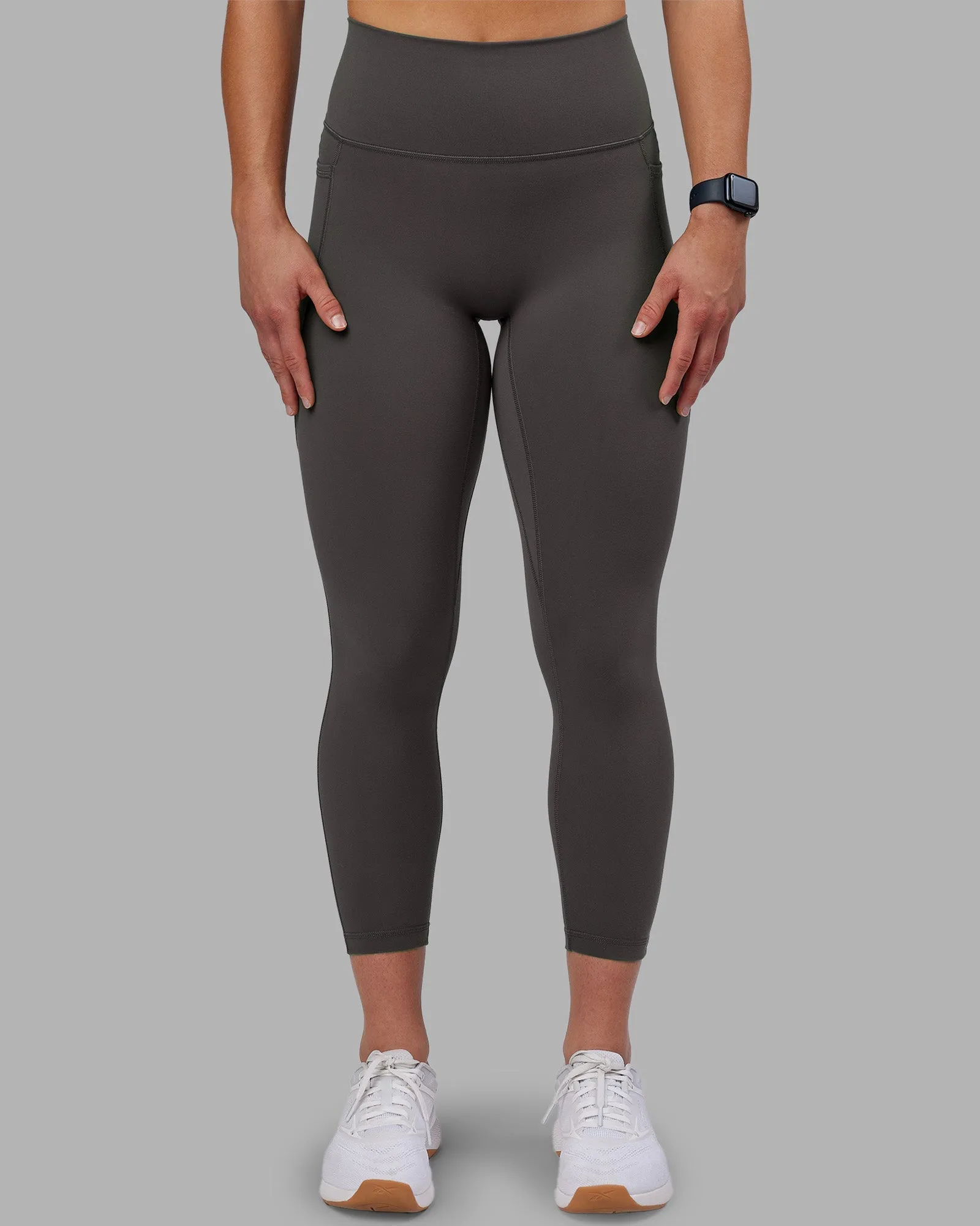 Fusion Ultra High-Rise 7/8 Legging Pockets - Dark Storm High Comfort