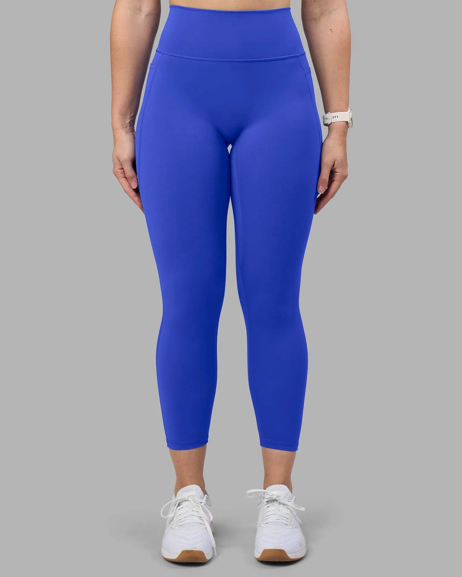 Fusion Ultra High-Rise 7/8 Legging Pockets - Power Cobalt UV Protective Ultra Soft Material