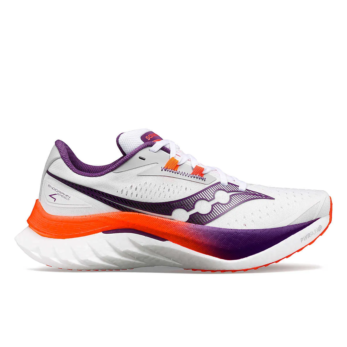 Personalizable Hot weather running Saucony | Endorphin Speed 4 | Women's | White/Violet