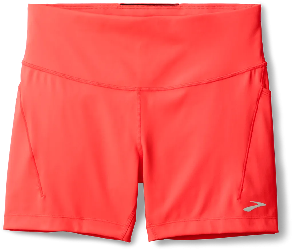Women??s Spark 5?? Short Tight (698 - Neo Cayenne) FastDrying Inner Layer
