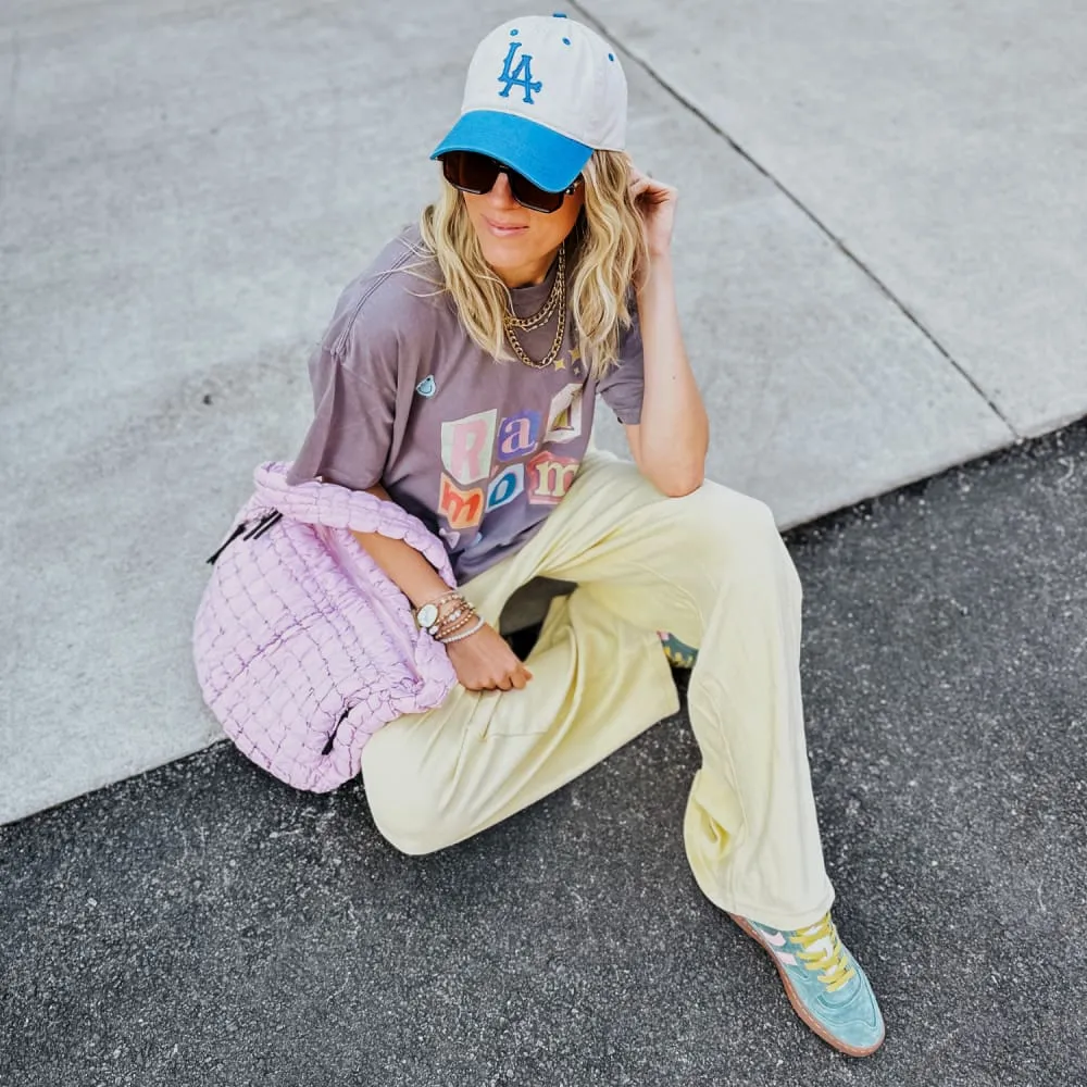 Rad Mom Poster Vintage Tee Anti Static Fabric