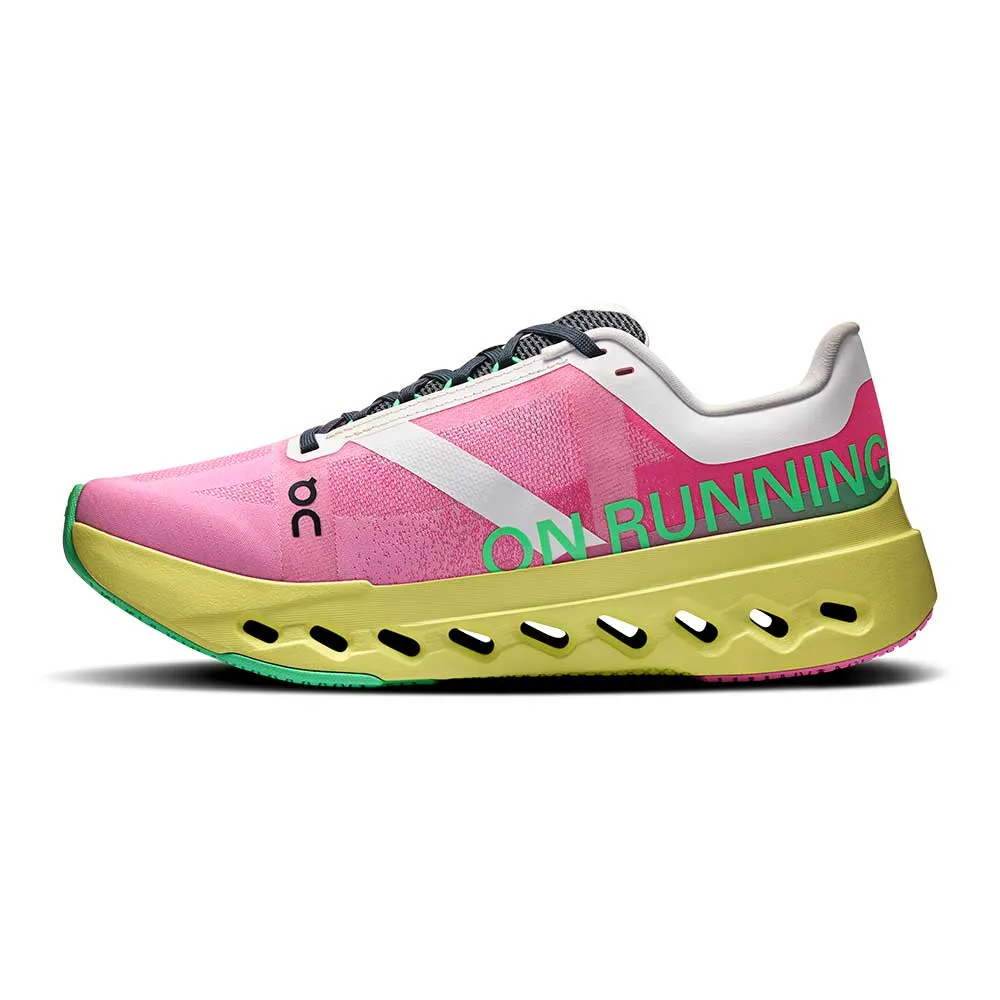 gravel - running shoes Women's Cloudsurfer Next Running Shoe - Pink/Limelight - Regular (B)