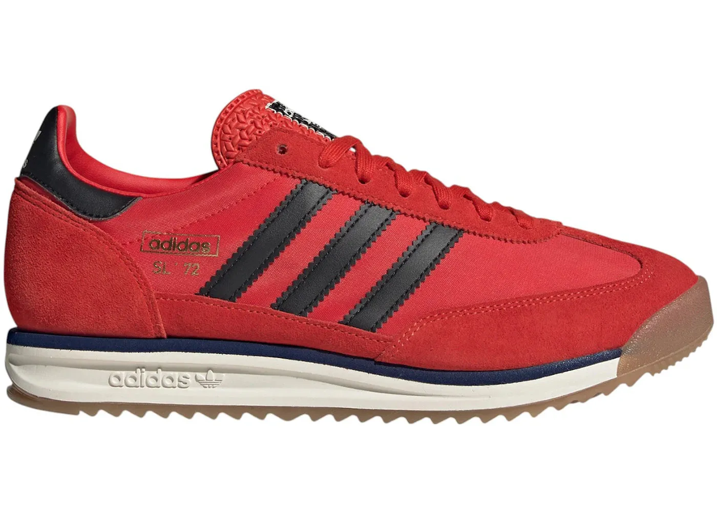 Adidas Sl 72 Rs Red Core Black Dark Blue Comfortable Performance Comfort Flex
