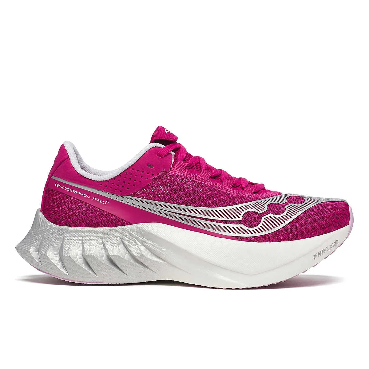 Reinforced Achilles Pad running in deserts Saucony Endorphin Pro 4 (Women's) - Magenta