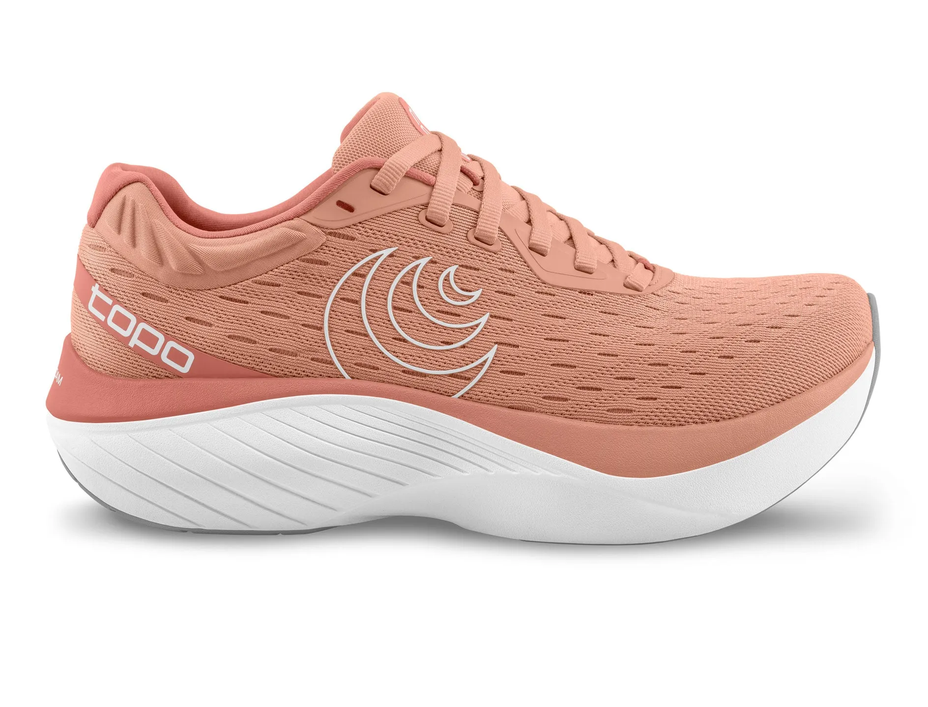 Topo Athletic | Atmos | Women's | Dusty Rose/White Slip Resistant Sole