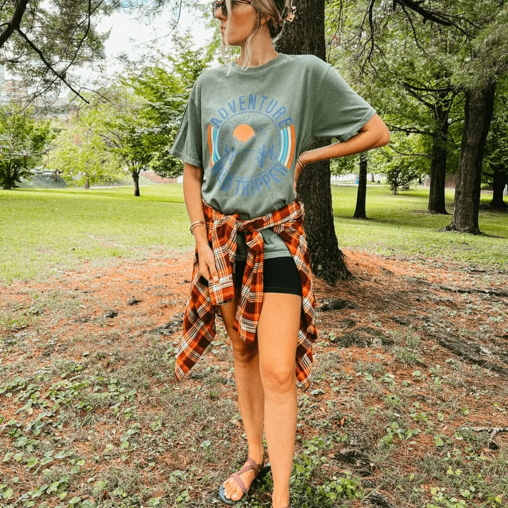 Adventure Road Tripper Tee Breathable Yarn Composition