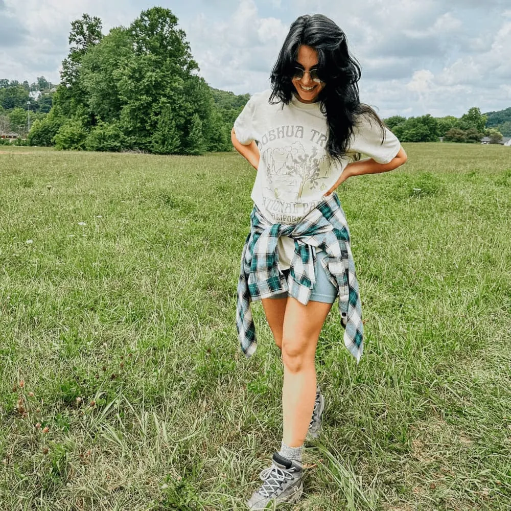 Joshua Tree National Park Tee Cozy and Soft Holiday Outfit Style