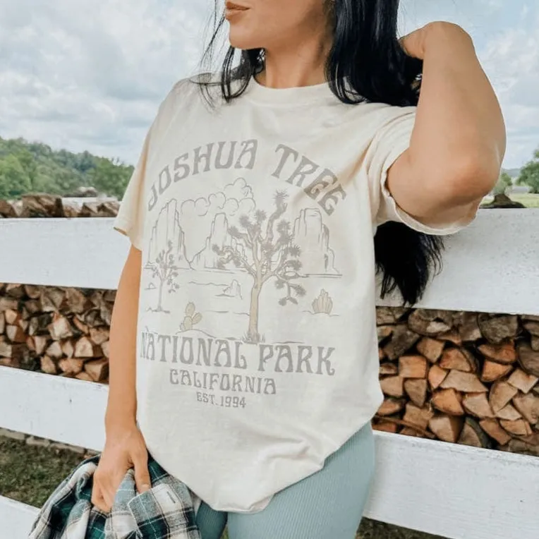 Chic and Soft Travel convenience Joshua Tree National Park Tee