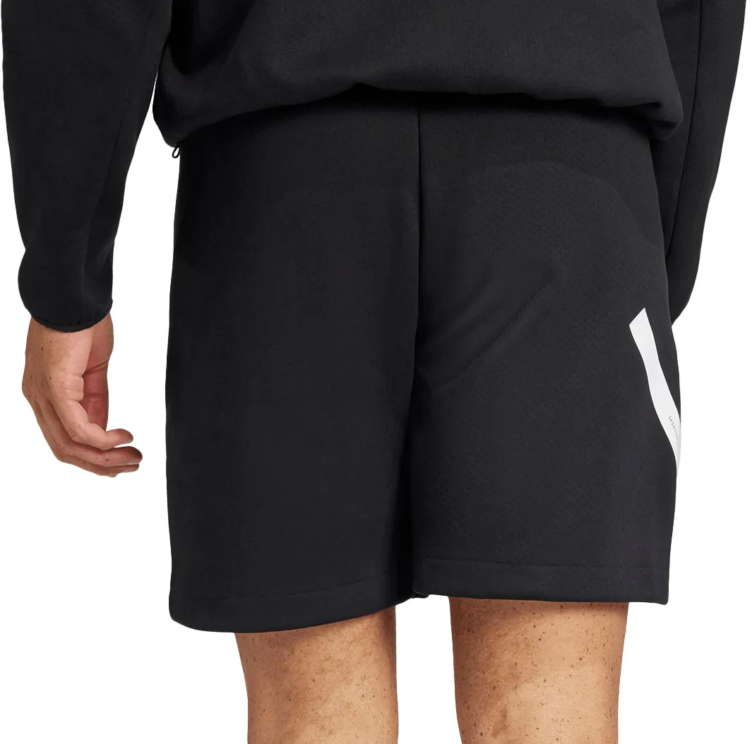 tropical style adidas Z.N.E Mens Training Shorts - Black