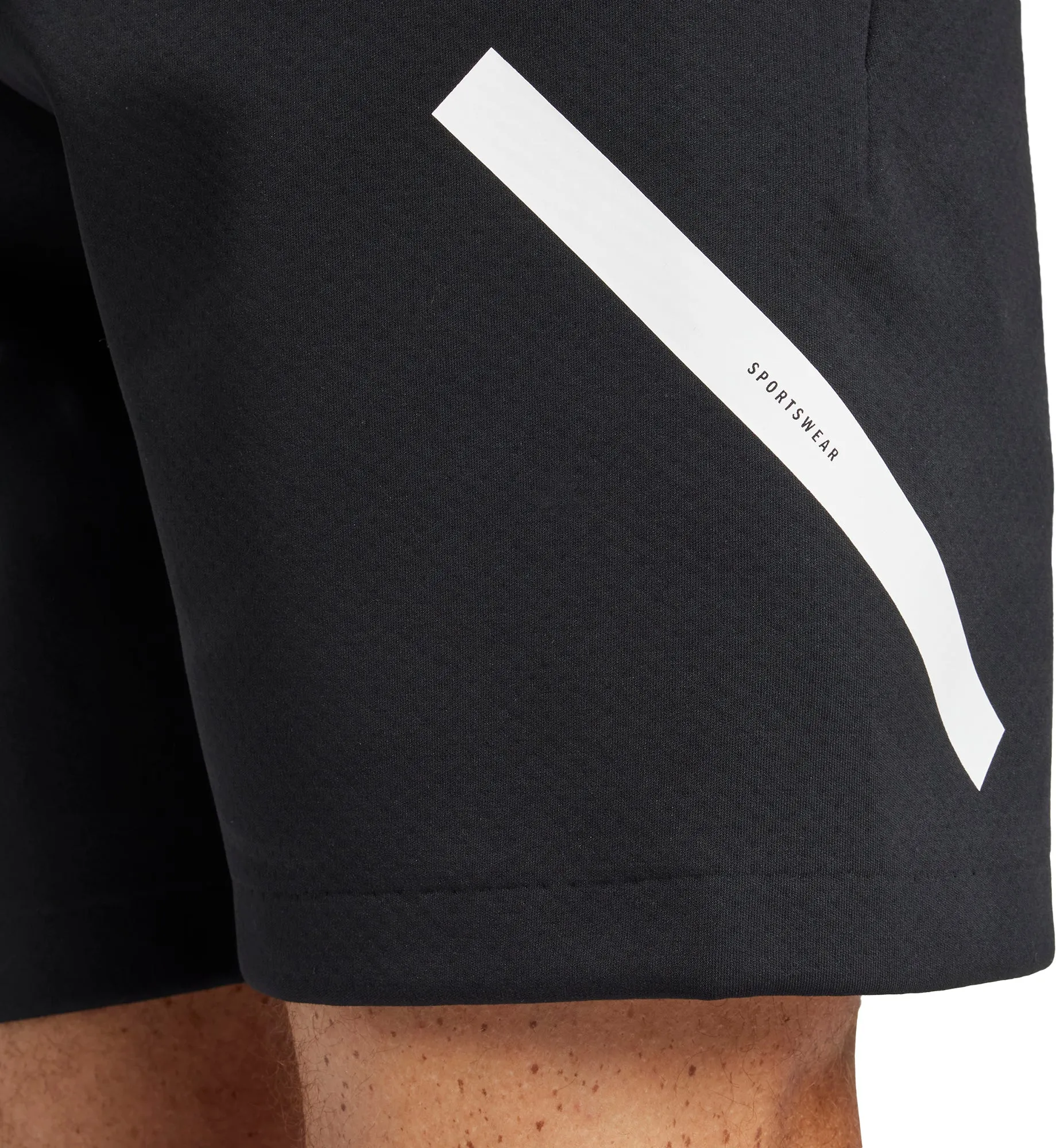 Versatile Layering Capability adidas Z.N.E Mens Training Shorts - Black