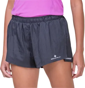 Breezy Stretch Ronhill Tech Race Womens Running Shorts - Black