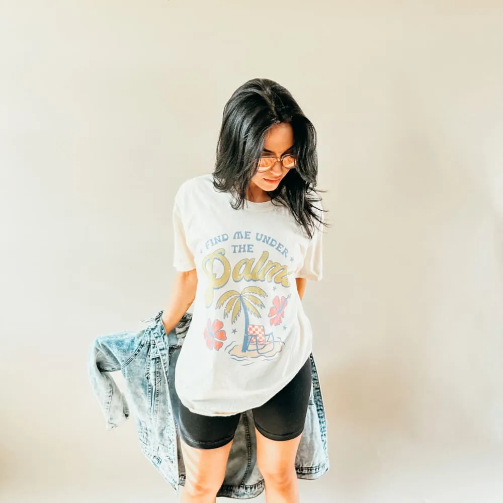 TemperatureControl Fabric Sleek Comfort Fit Under The Palms Tee