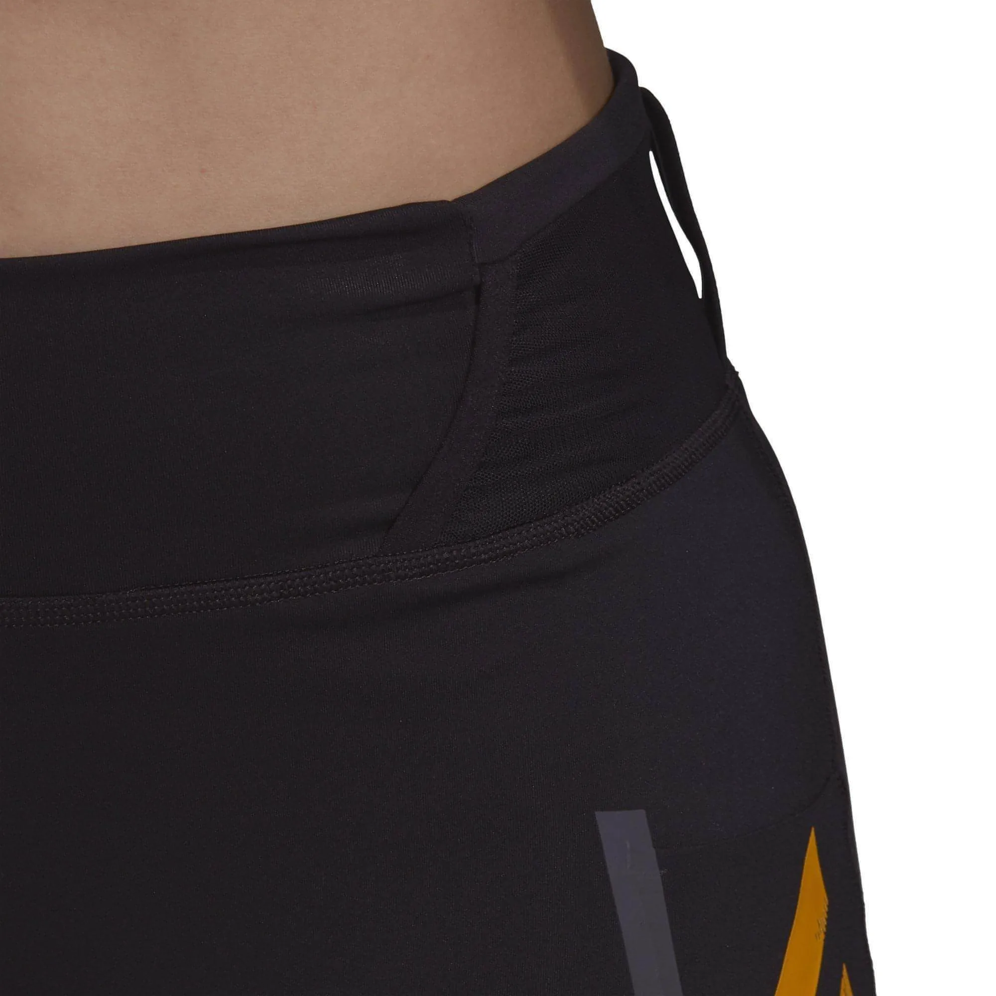 adidas Terrex Parley Agravic Womens Trail Running Short Tights - Black Port Pocket Design LightweightFabric