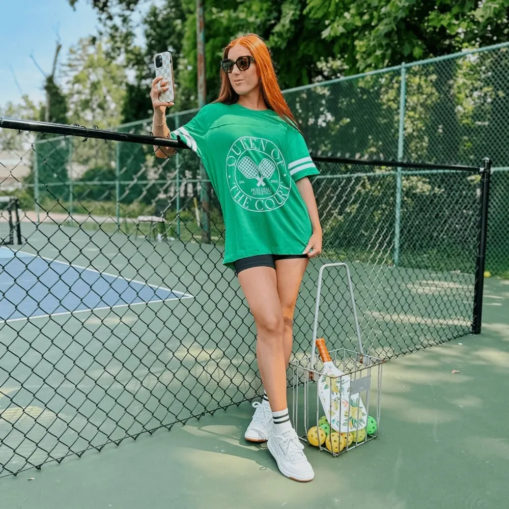 Queen of the Court Jersey Tee Daily Fashion Fashionable