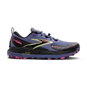 Brooks Cascadia 18 GTX (Womens) - Grey Blue/Black/Pink men trail sneakers