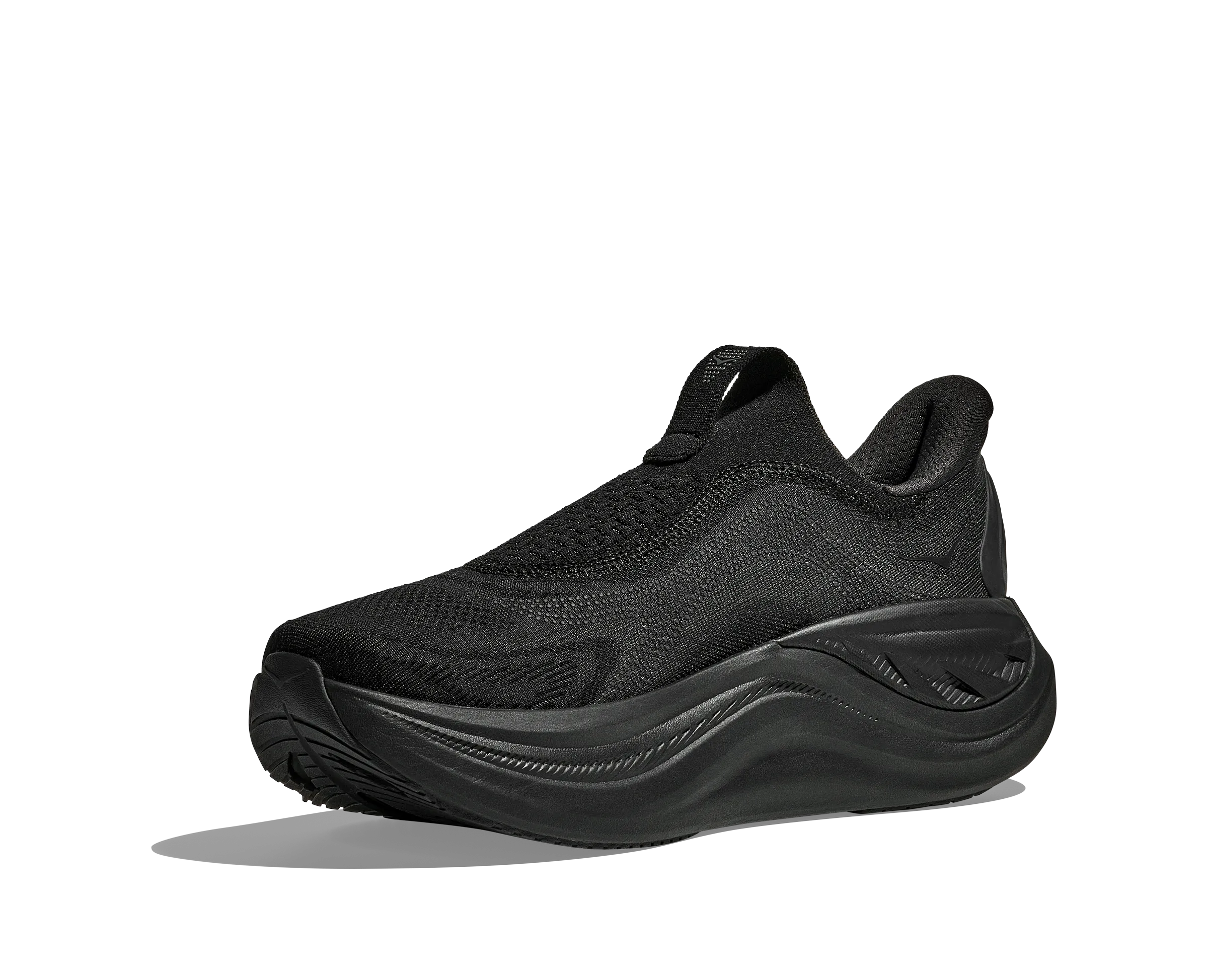 Hoka | Skyward Laceless | Women's | Black/Black Grounded Stability Pods practice - shoes