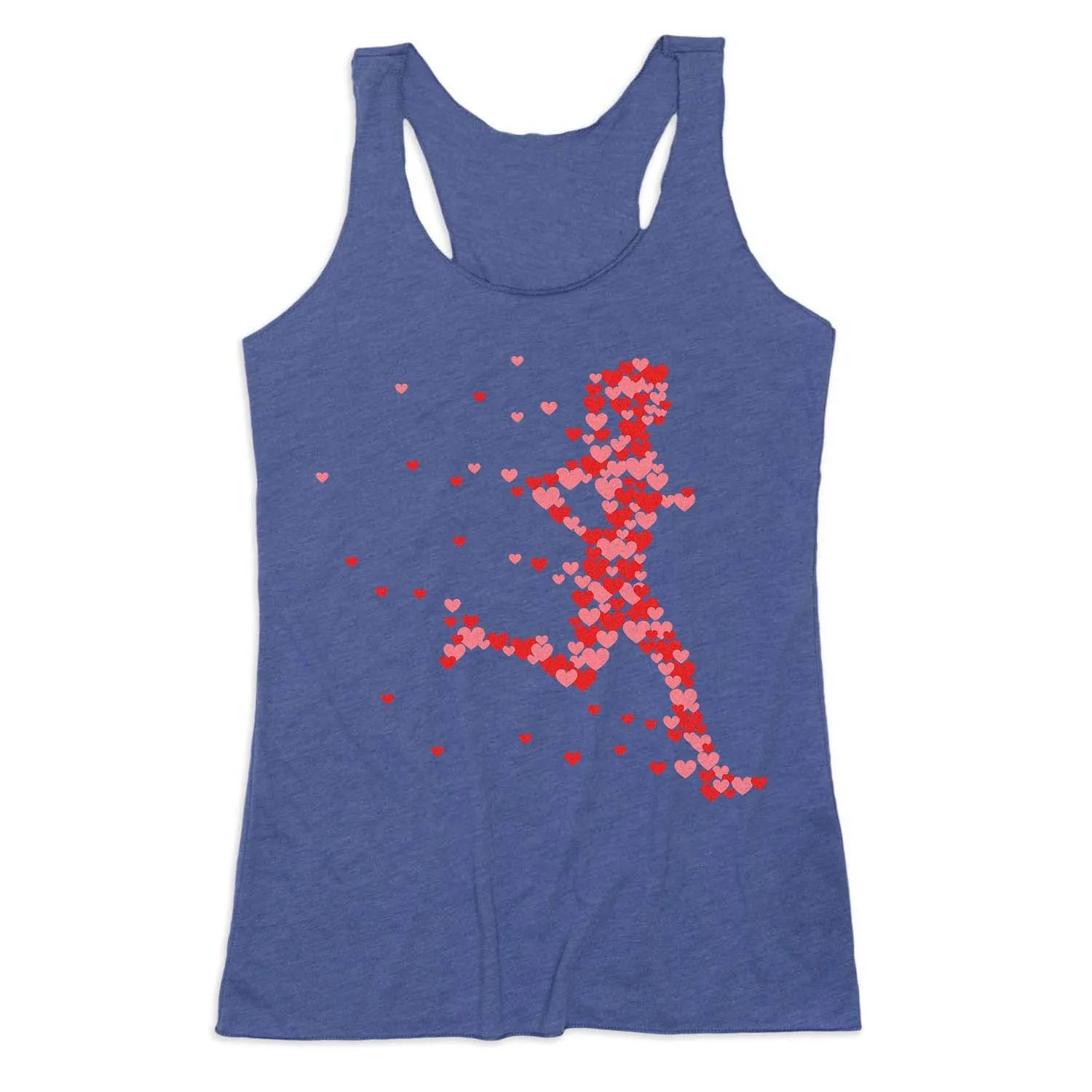 Women's Everyday Tank Top - Heartfelt Runner Girl Adjustable