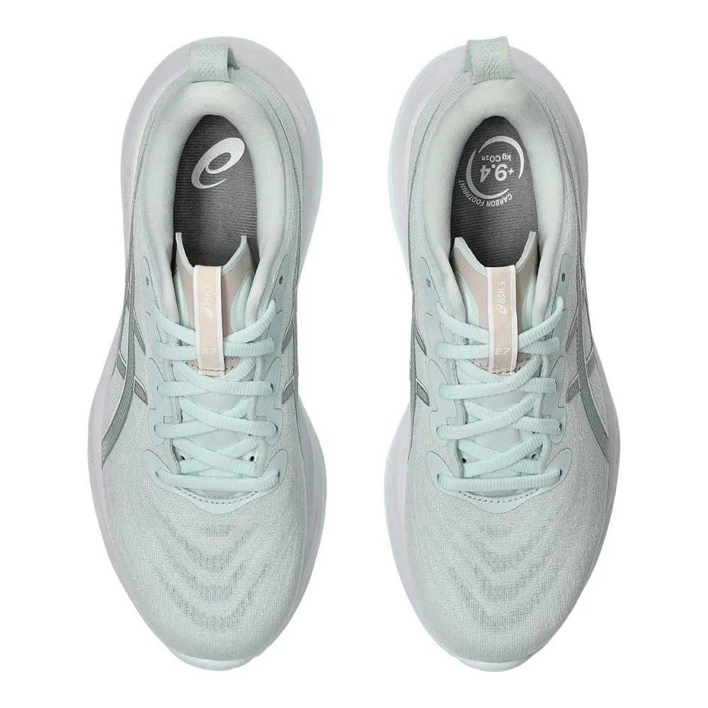 competitive - level shoes Women's Gel-Cumulus 27 Running Shoe - Pure Aqua/White - Regular (B)