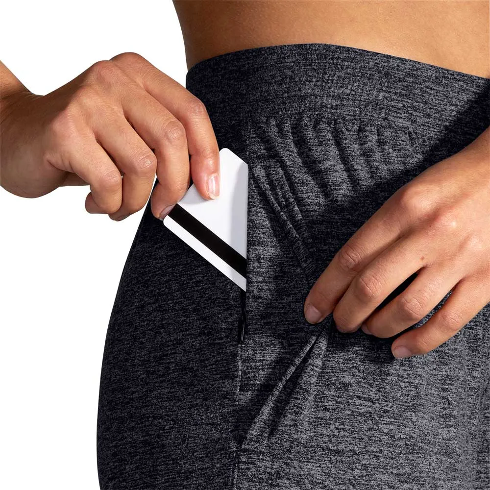 Women's Luxe Jogger - Heather Black Chilly Comfort