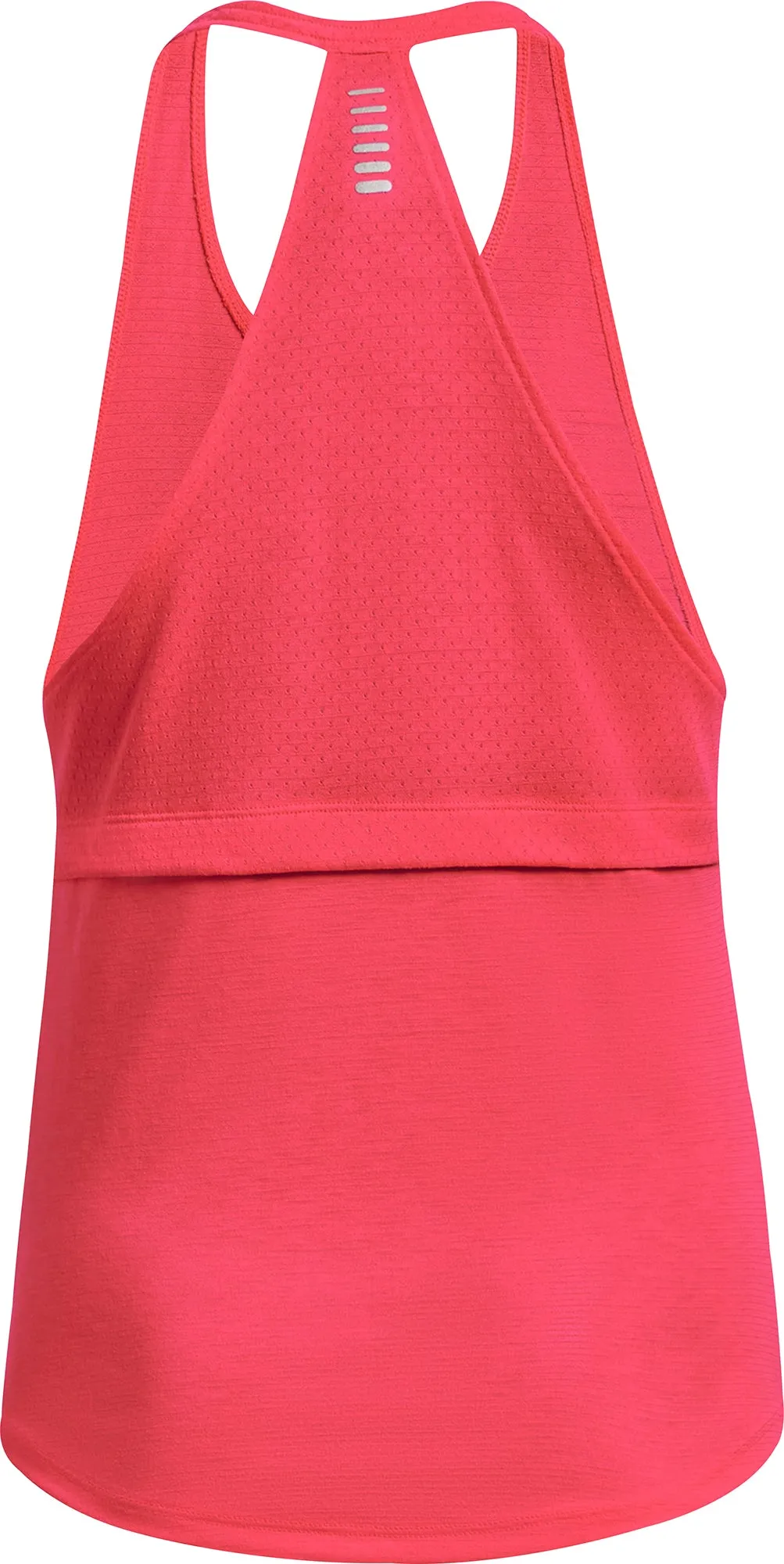 Travel Cool Yoga Friendly Design Under Armour Streaker Womens Running Vest Tank Top - Pink