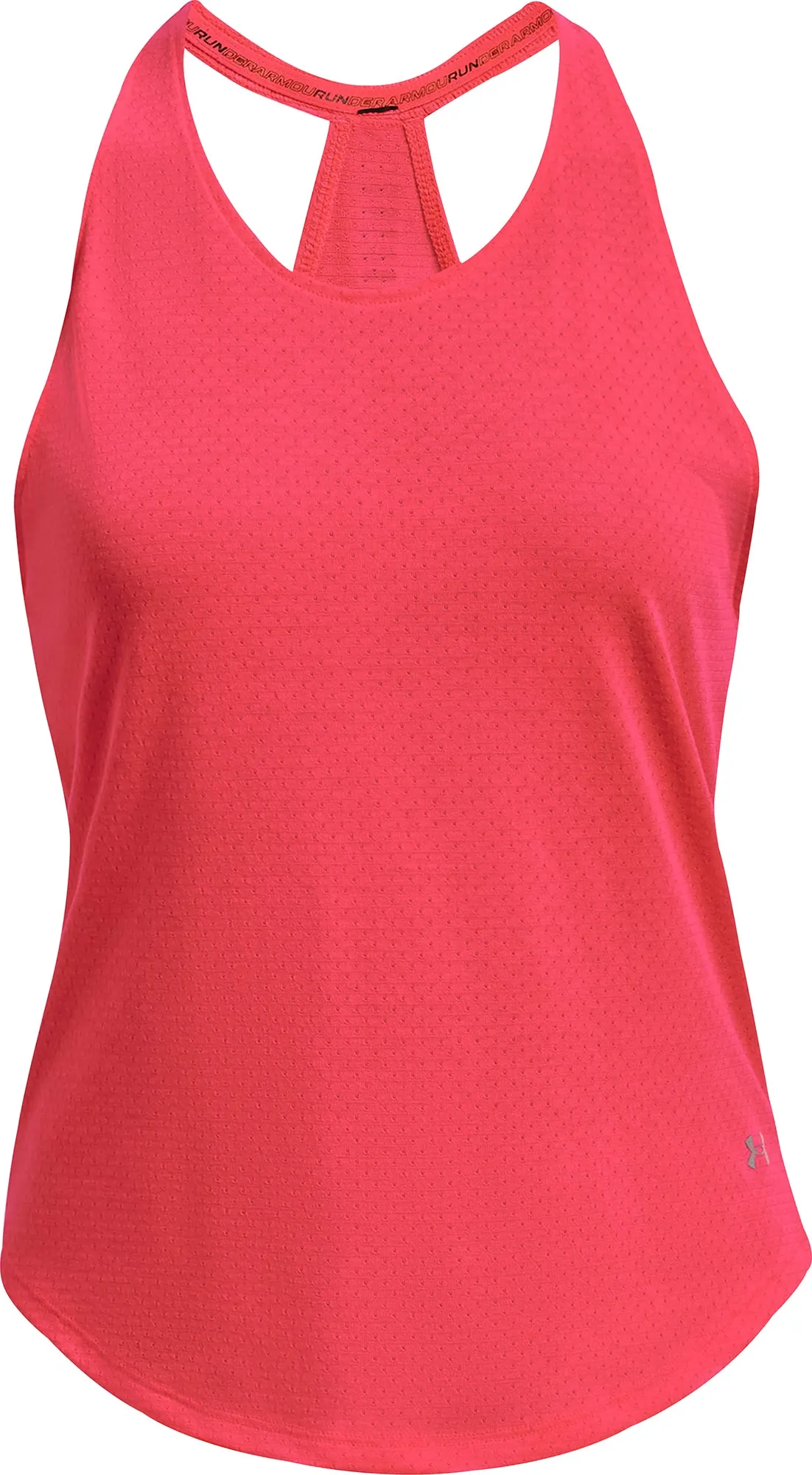 shock - absorbing all - terrain Under Armour Streaker Womens Running Vest Tank Top - Pink