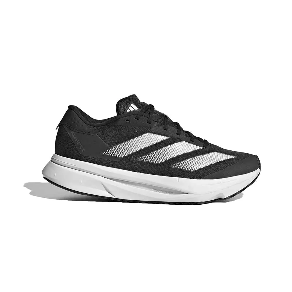 running for a way to stay successful AntiOdor Women's Adizero SL 2 Running Shoe - Core Black/Zero Metalic/Carbon - Regular (B)
